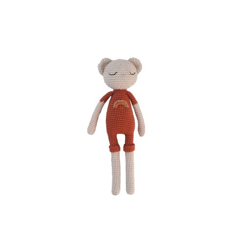 Doudou Ourson terracotta