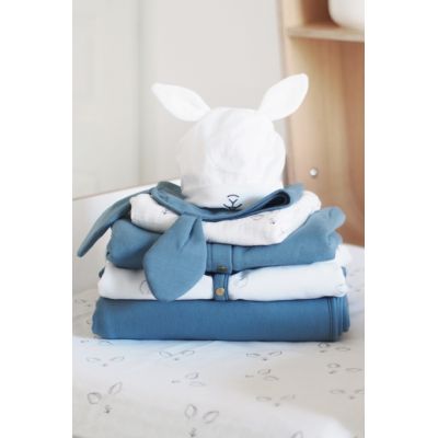 Bonnet de naissance Joey Blanc