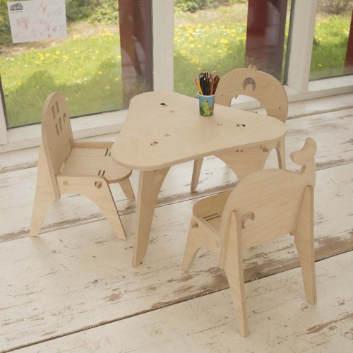 Ensemble Table et chaises Elysta